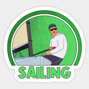 Sailing Sticker